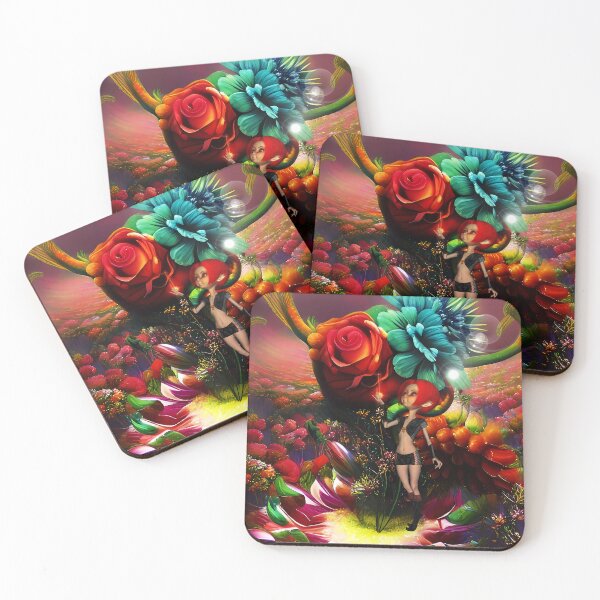 Item preview, Flowers paradise with little fairy designed and sold by nicky2342.