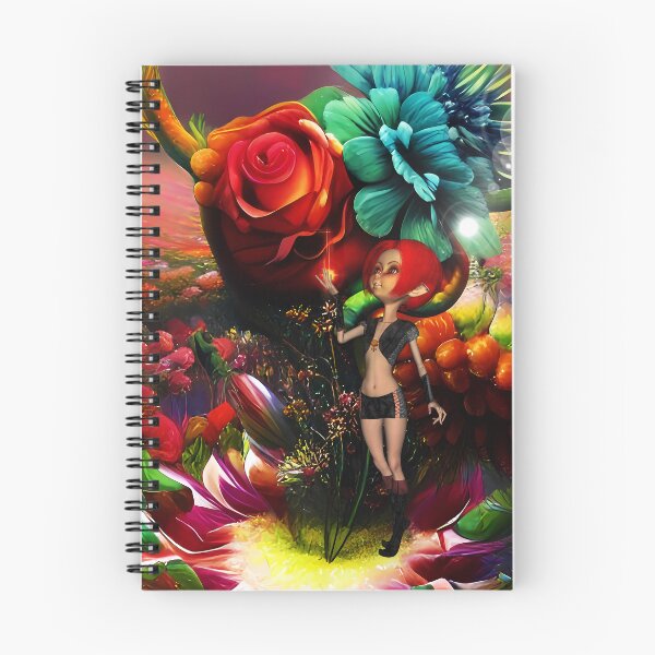 Item preview, Flowers paradise with little fairy designed and sold by nicky2342.