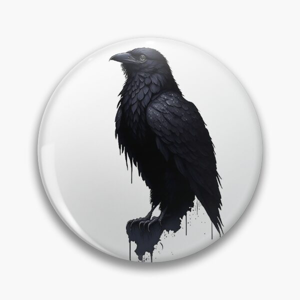 Item preview, Ink drawing of a Raven designed and sold by palpadin.