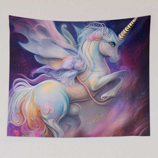 Item preview, Wonderful colorful unicorn designed and sold by nicky2342.