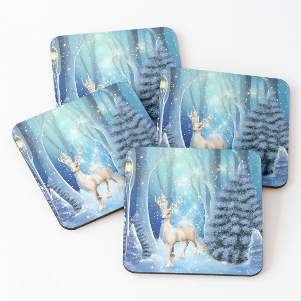 Item preview, Wonderful fantasy reindeer in a winter landscape designed and sold by nicky2342.