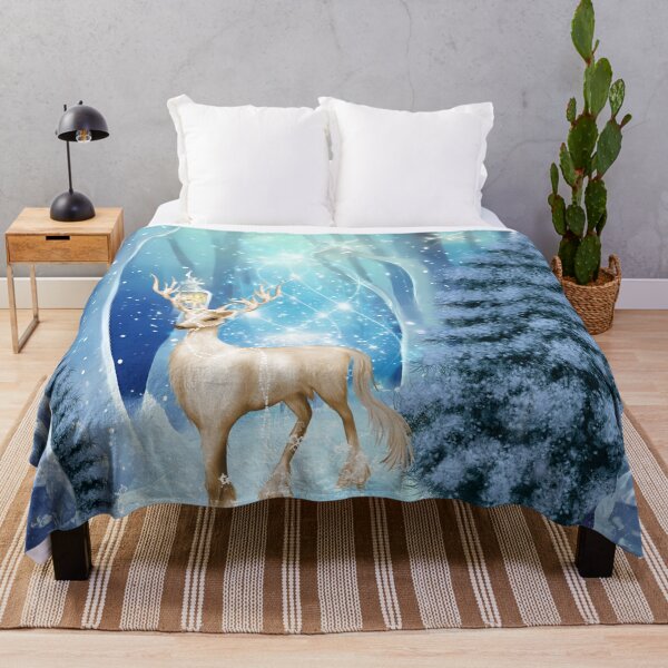 Item preview, Wonderful fantasy reindeer in a winter landscape designed and sold by nicky2342.