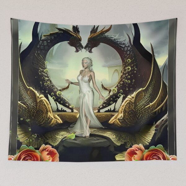 Item preview, Wonderful fairy on the dragon gate designed and sold by nicky2342.
