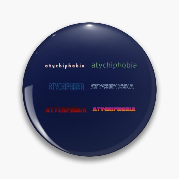 Item preview, atychiphobia letters colorful, six pack, atychiphobia girls, atychiphobia funny designed and sold by CraktmanShop.