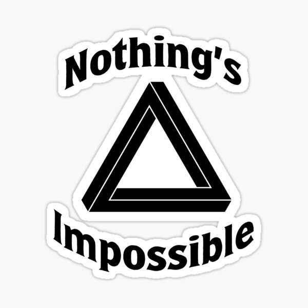 Vista previa del artículo con la obra «Triángulo Imposible - Triángulo Invertido», diseñado y vendido por Zaydii.