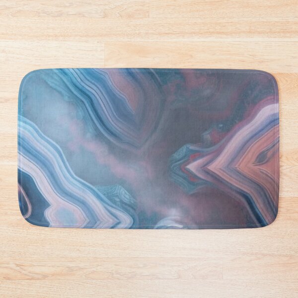 Item preview, Abstract Agate Pattern Blues and Pinks designed and sold by calibrit.