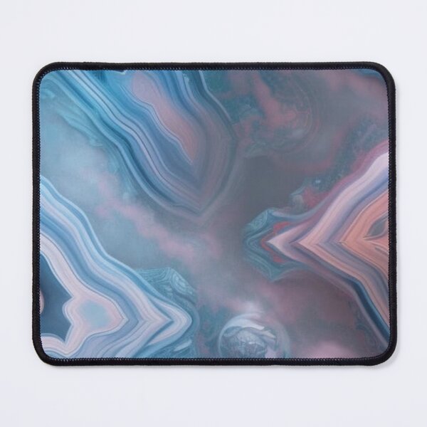 Item preview, Abstract Agate Pattern Blues and Pinks designed and sold by calibrit.