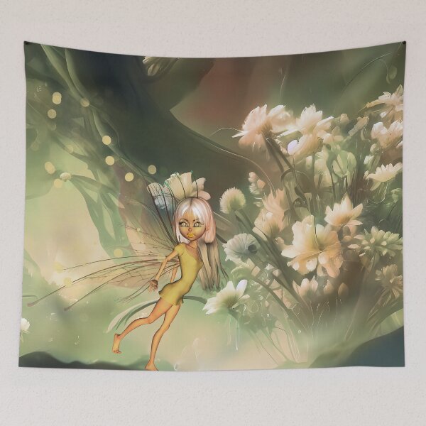 Item preview, Little fairy in the garden designed and sold by nicky2342.