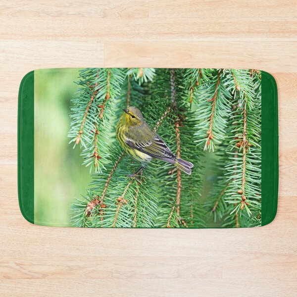 Item preview, Cape May Warbler On Spruce Branch designed and sold by Deb Oppermann.