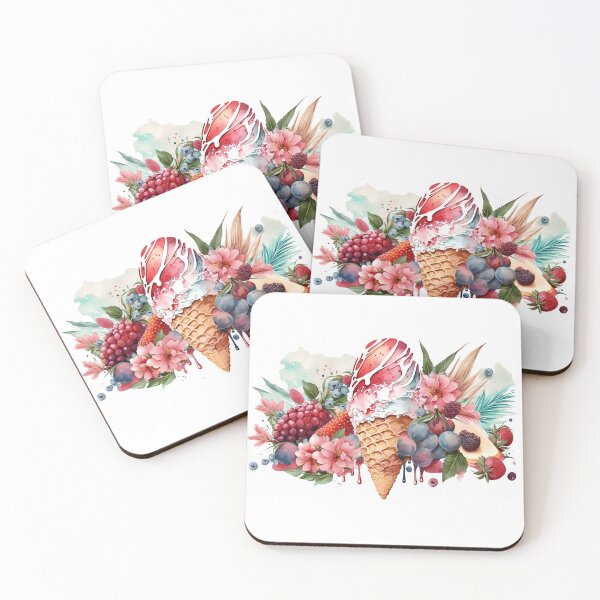 Item preview, Ice Cream with Fruits designed and sold by AstorAurora.
