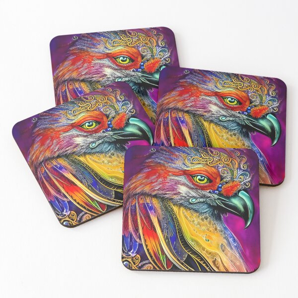 Item preview, Wonderful colorful crow designed and sold by nicky2342.