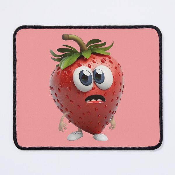 Item preview, Confused Strawberry designed and sold by Graphoteka.