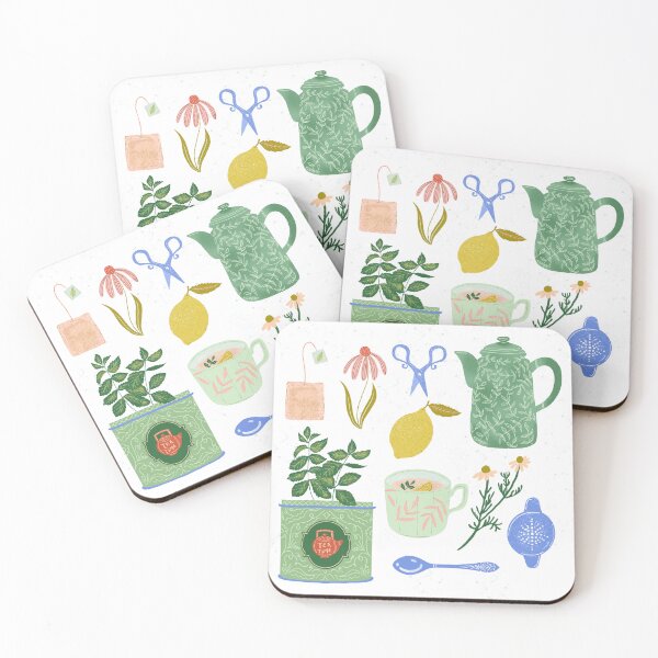 Item preview, Tea time illustration  designed and sold by Papergrape.