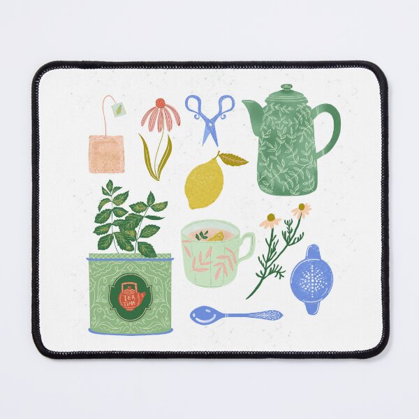 Item preview, Tea time illustration  designed and sold by Papergrape.