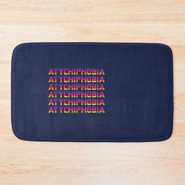 Item preview, atychiphobia letters colorful, funny atychiphobia, atychiphobia girls designed and sold by CraktmanShop.