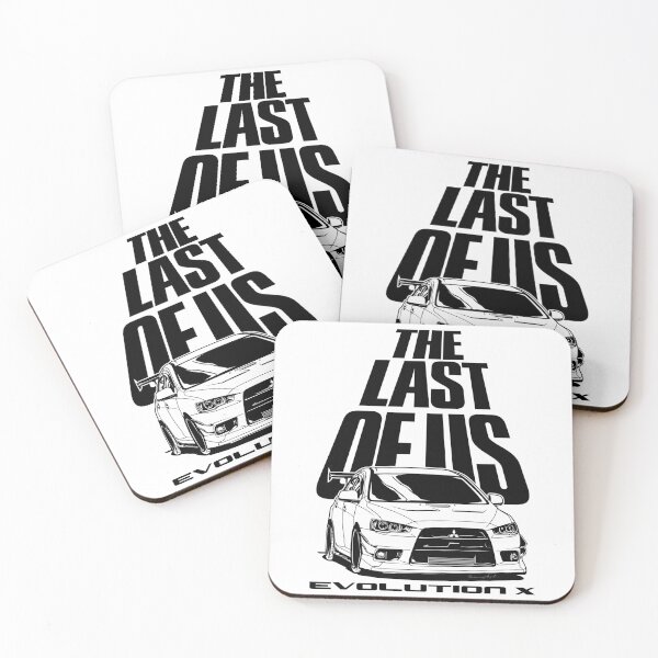 Item preview, The last of us Lancer Evolution X - black and white designed and sold by RacerX-ink.