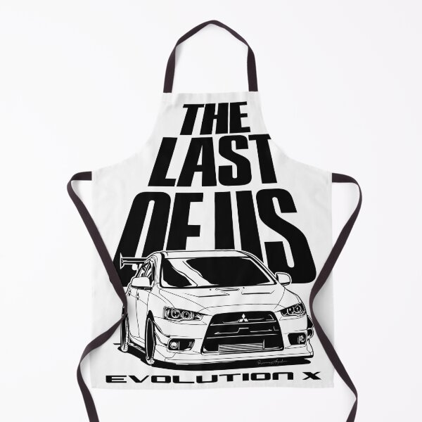 Item preview, The last of us Lancer Evolution X - black and white designed and sold by RacerX-ink.