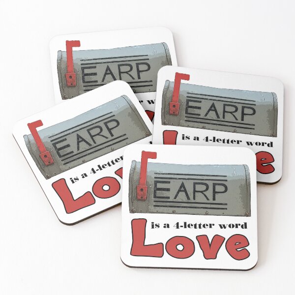 Item preview, Earp Love is a 4-letter word gold designed and sold by kareneo412.