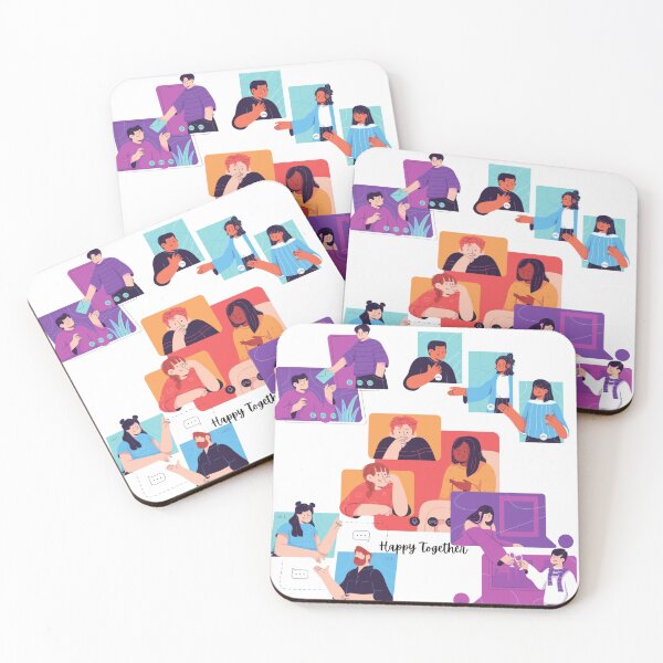 Item preview, happy together designed and sold by KAJÖ SHOP.