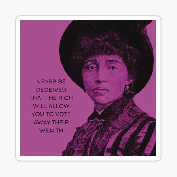 Item preview, Lucy Parsons - Never Be Deceived designed and sold by RedWantsCandy.