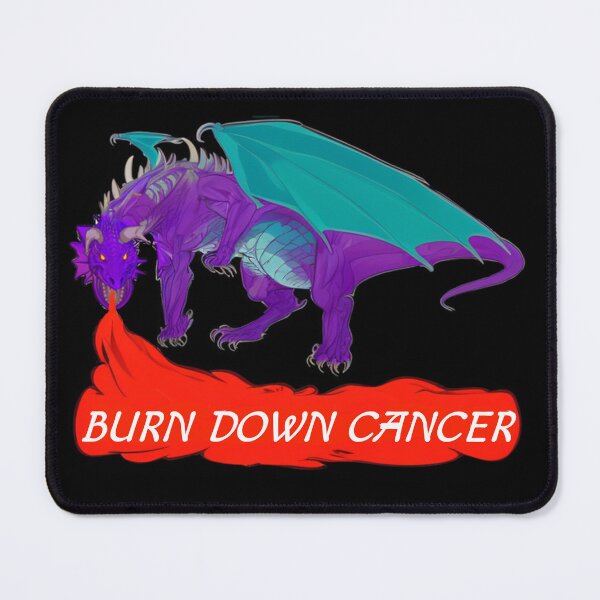 Item preview, Dragon Burn Down Cancer designed and sold by selfreference2.