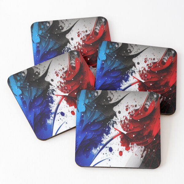 Item preview, Combination of blue, red, white and black designed and sold by Krystian Zielinski.