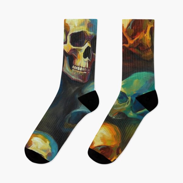 Item preview, Oil Painting of Skulls 01 designed and sold by KRNDesign.