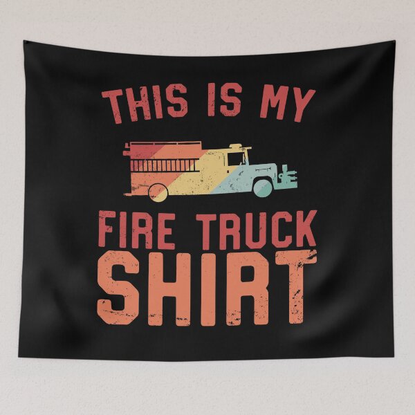 Item preview, This Is My Fire Truck Shirt designed and sold by 14thFloor.
