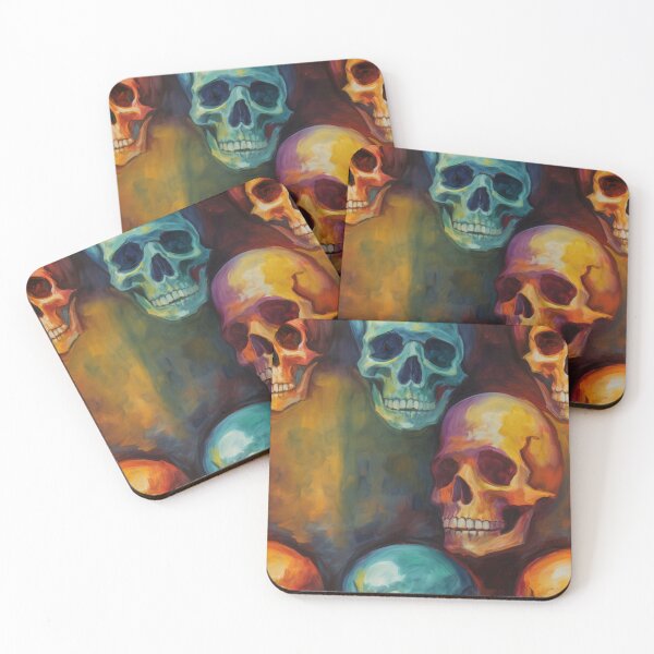Item preview, Oil Painting of Skulls 02 designed and sold by KRNDesign.