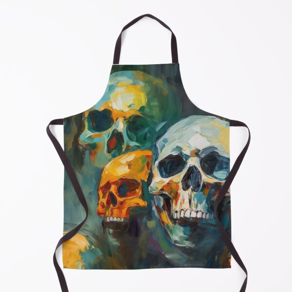 Item preview, Oil Painting of Skulls 03 designed and sold by KRNDesign.