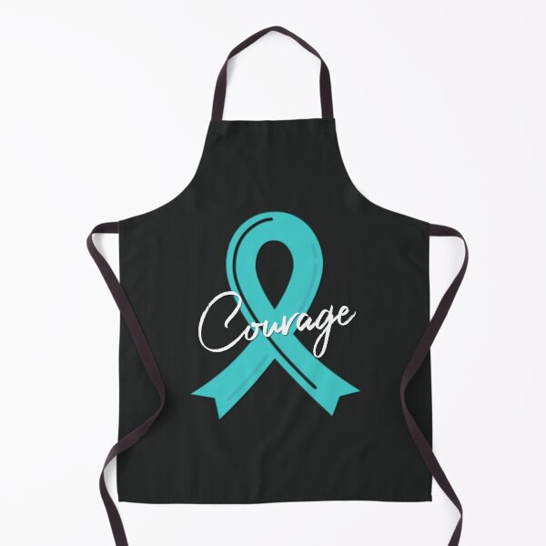 Item preview, Courage - Awareness Teal Ribbon Month designed and sold by MJDezigns.