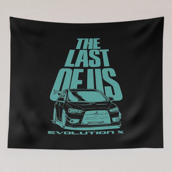 Item preview, The last of us Lancer Evolution X - black and grey designed and sold by RacerX-ink.
