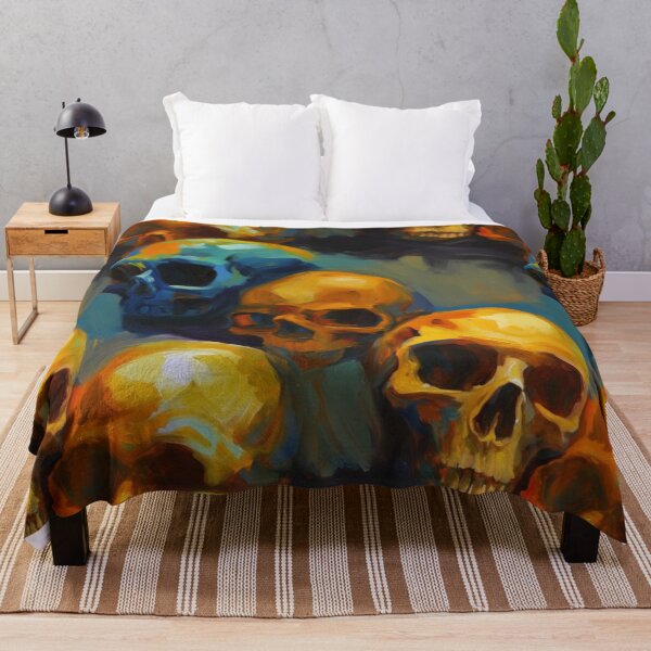 Item preview, Oil Painting of Skulls 05 designed and sold by KRNDesign.