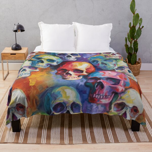 Item preview, Oil Painting of Skulls 06 designed and sold by KRNDesign.