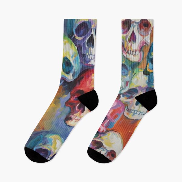 Item preview, Oil Painting of Skulls 06 designed and sold by KRNDesign.
