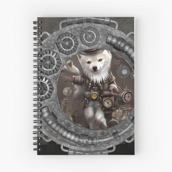 Item preview, Wonderful steampunk wolf, clocks and gears designed and sold by nicky2342.