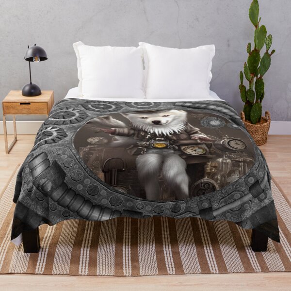 Item preview, Wonderful steampunk wolf, clocks and gears designed and sold by nicky2342.