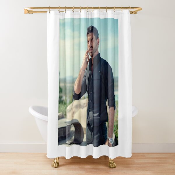 Michele Morrone Shower Curtains for Sale Redbubble