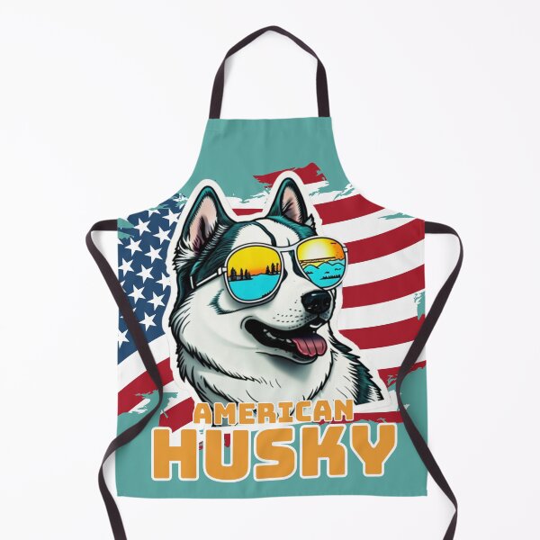 Item preview, American Husky Flag designed and sold by Ravir.