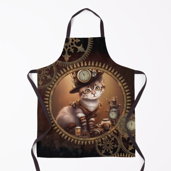 Item preview, Little steampunk kitten designed and sold by nicky2342.