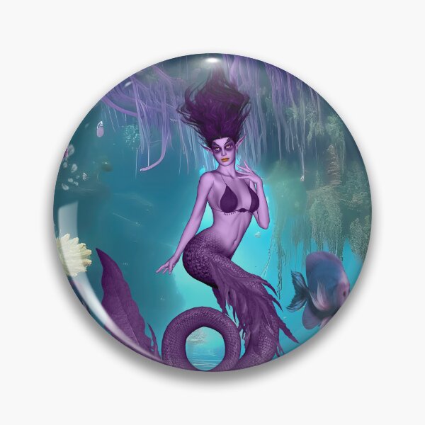 Item preview, Wonderful mermaid in the deep ocean designed and sold by nicky2342.