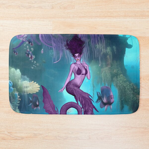 Item preview, Wonderful mermaid in the deep ocean designed and sold by nicky2342.