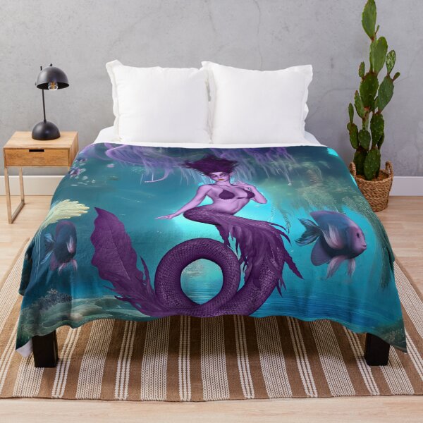 Item preview, Wonderful mermaid in the deep ocean designed and sold by nicky2342.