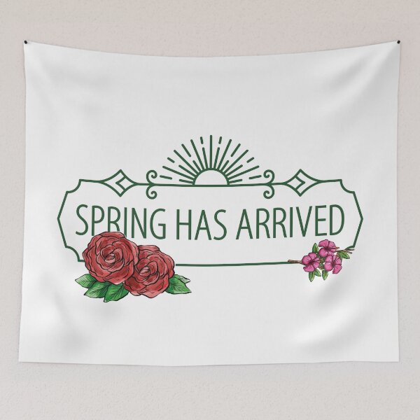 Item preview, spring has arrived morning spring designed and sold by 1999jack.