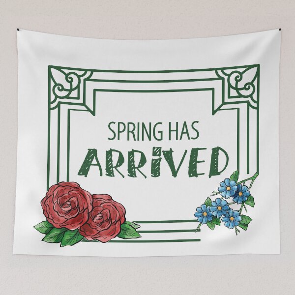 Item preview, spring has arrived morning spring designed and sold by 1999jack.