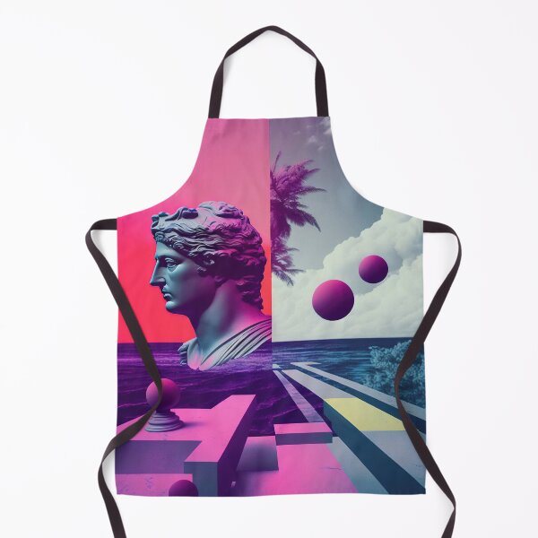 Item preview, Marble Memories: A Vaporwave Fusion of Retro and Classical Aesthetics designed and sold by Mullet Monkey.