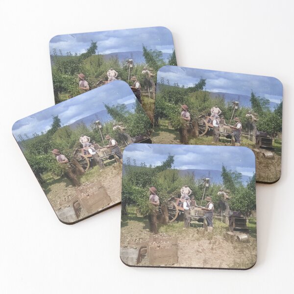 Item preview, 1900s Apple Pickers in Rural Tasmania  designed and sold by taspaul.