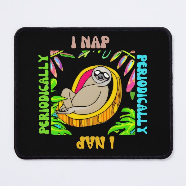 Item preview, i nap periodically funny sleeping sloth under trees designed and sold by Shimizite Art.