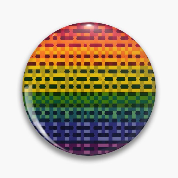Item preview, Pixels rainbow designed and sold by MidgardWonders.
