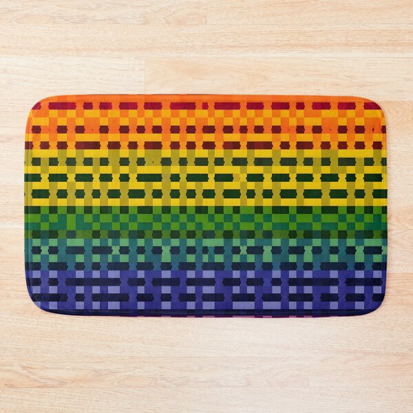 Item preview, Pixels rainbow designed and sold by MidgardWonders.